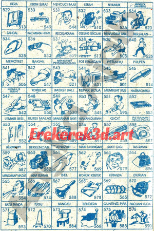 Buku Mimpi 3D No 529-576