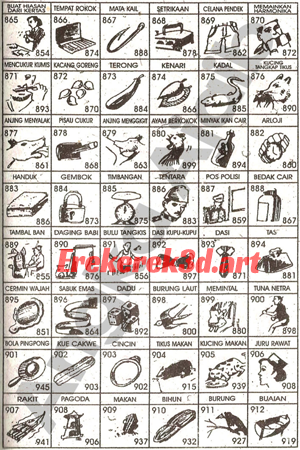 Erek Erek 3D Angka Mimpi No 865-912